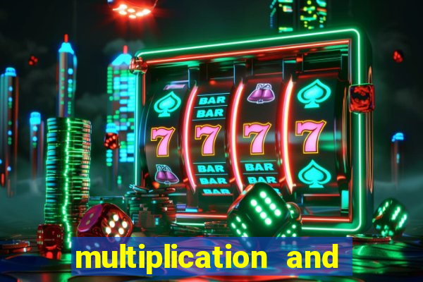 multiplication and division bingo